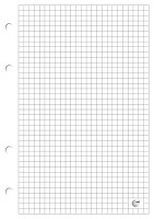 Wkład do segregatora A5, kratka, 100 kartek, Interdruk